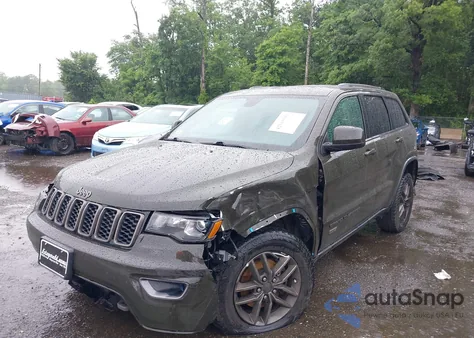 2017 Jeep Grand Cherokee 75Th Anniversary Edition 4X4 из США, поврежденный, VIN 1C4RJFAG0HC624636
